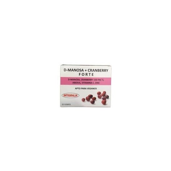 Integralia D-Mannose+Cranberry Forte Birke Vit C Zink 20 Umschläge