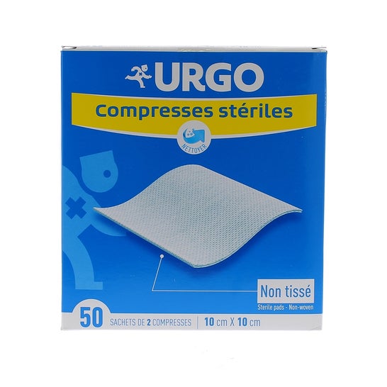 Urgo Sterile Compresses 7,5x7,5 50uts