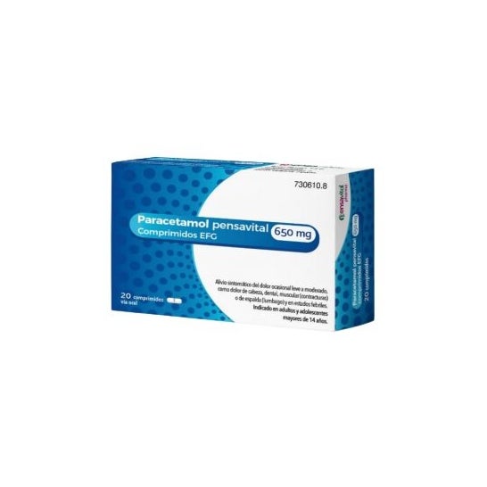Pensavital Paracetamol 1g 10comps