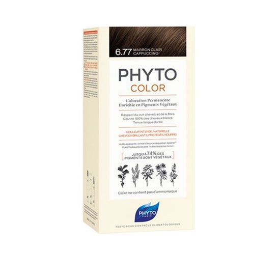 Phyto Color 6.77 Marron Claro Cappuccino