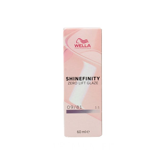 Wella Shinefinity Tinte Zero Lift Glaze Color 09/81 90ml