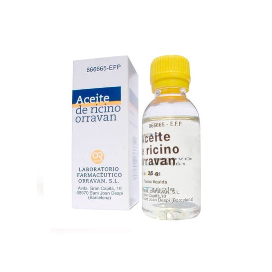 Orravan Aceite de Ricino 1g/ml Líquido Oral 25ml