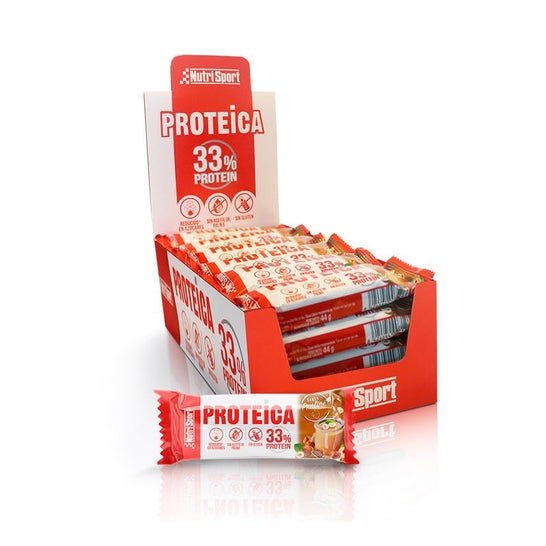Nutrisport Pack Barrita Proteica Avellana Praline 24x44g