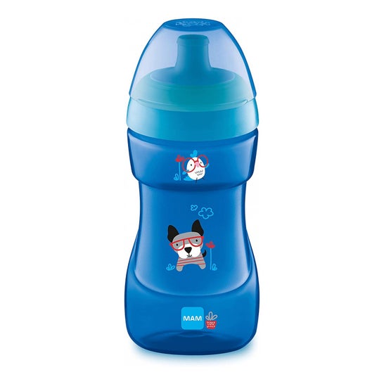Cup mit Tapon Sport Blue Mam Sports Cup +12 M 330 Ml