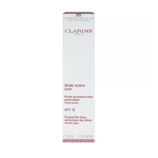 Clarins Multi-actieve Antioxidant Daglotion Spf15 Alle huidtypen