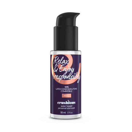 Crushious Set Douche & go Ducha Anal 90 ml + Lubricante 50 ml