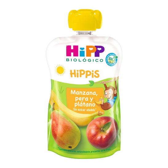 Hipp Pouch Manzana Pera Plátano 100 g