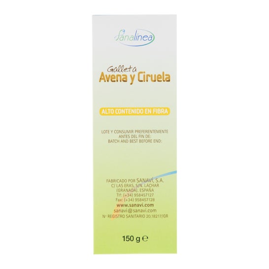 Sanavi Galletas Avena Ciruela 150 g