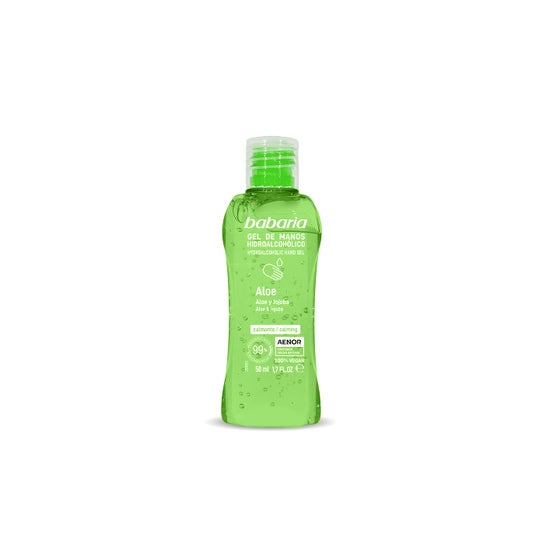 Babaria Aloe Hydroalcoholic Hand Gel 50ml