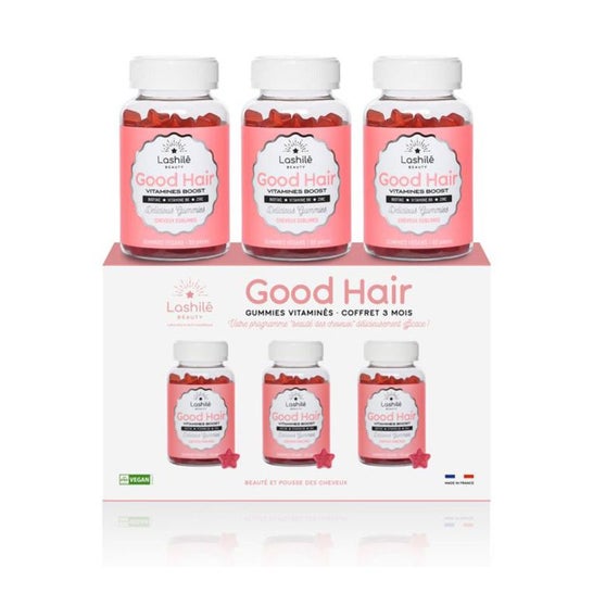 Lashile Beauty Good Hair Vitamine Boost Gummies 3x60uds