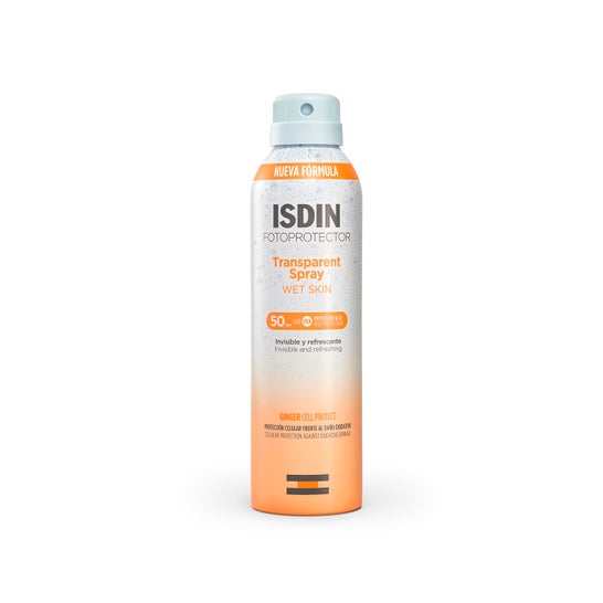 ISDIN Fotoprotector Wet Skin Transparente SPF50 250ml