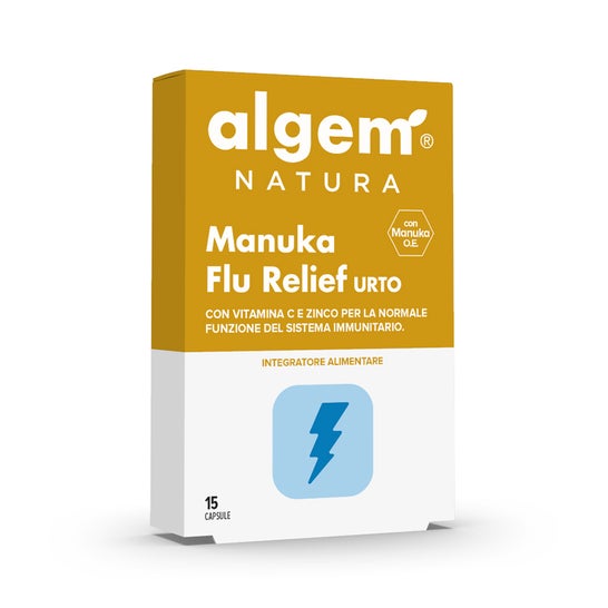 Algem Natura Manuka Flu Relief Urto 15caps