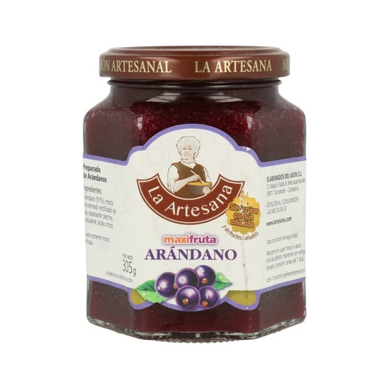 La Artesana Blueberry Jam Unsweetened 305g