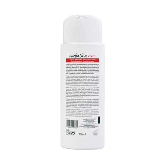 Mebaline Crema Hidratante Corporal 250 ml