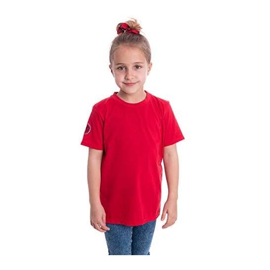 STINGbye Camiseta Antimosquito Infantil Manga Corta Rojo T14 1ud