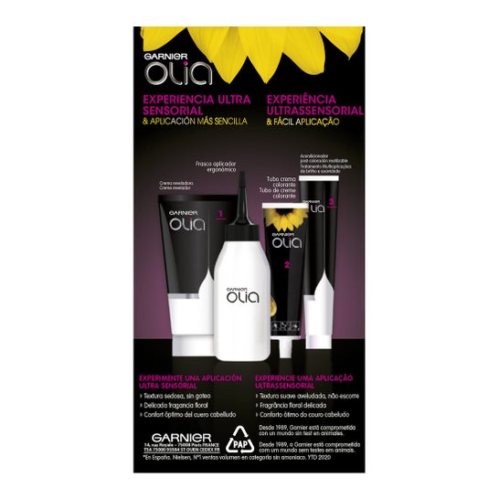 Garnier Olia Coloración Permanente N°9.0 Rubio Muy Claro