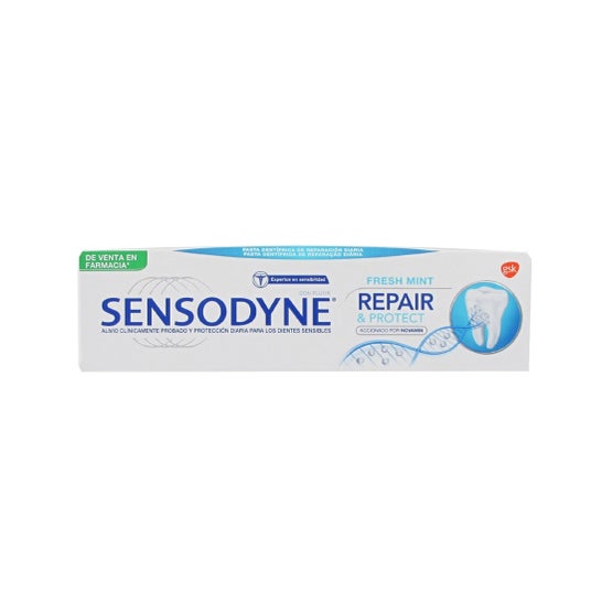 Sensodyne Repair And Protect Fresh Mint Pack de 2 Unidades x 75ml