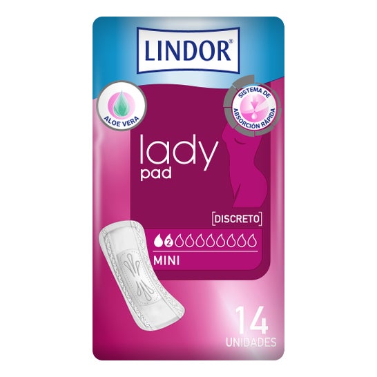 Lindor Lady Pad Normal Pads 14 units