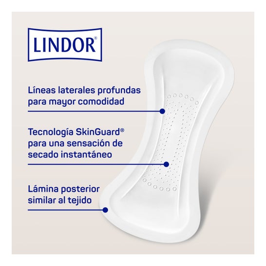 Lindor Lady Pad Compresas Mini 12uds