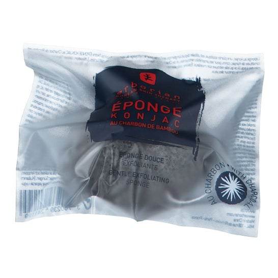 Erborian Konjac Sponge with Bamboo Charcoal Face & Body