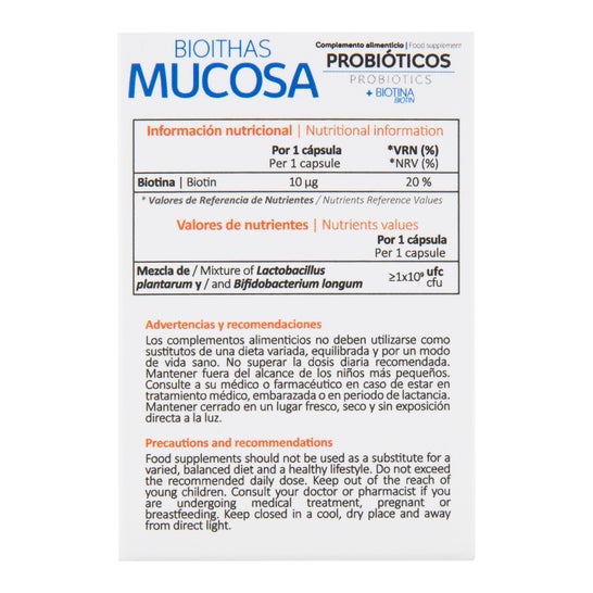 Bioithas Mucosas 30caps