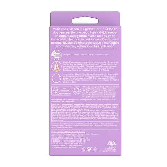 Gillette Venus Comfortglide Maquinilla Morada 1 ud