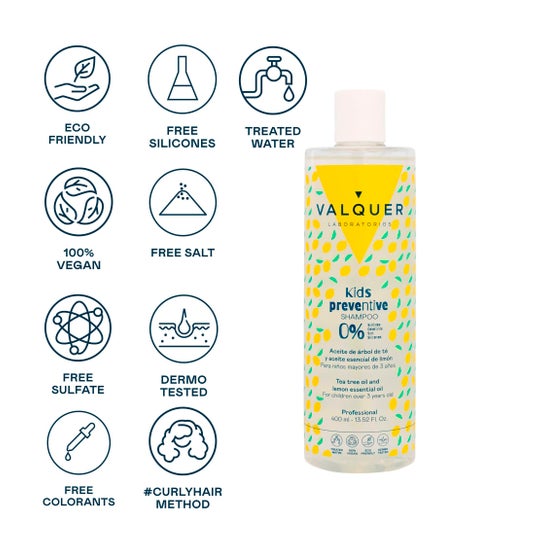 Valquer Champú Preventivo Infantil 400 ml