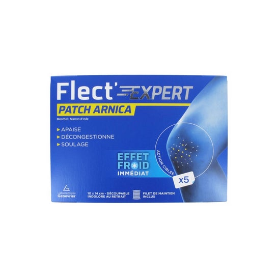 Flect'expert Arnica Patch Immediate Cold Effect 5unts