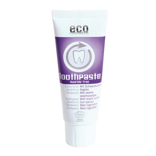 Eco Cosmetics Zahnpasta ohne Menthol und Fluorid 75ml
