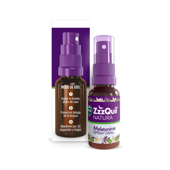 Zzzquil Natura Spray Oral Melatonina Lavanda Naranja 30ml