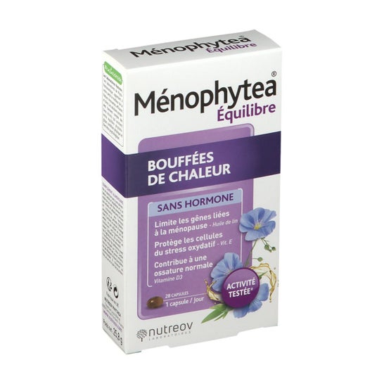 Menophytea Hot Flushes ohne Hormon 28 Kapseln