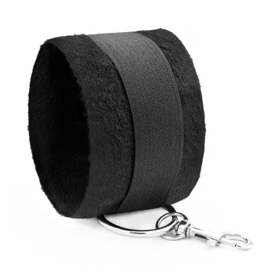 Crushious Tough Love Esposas Velcro Cadena 40cm Extra Negro 1ud