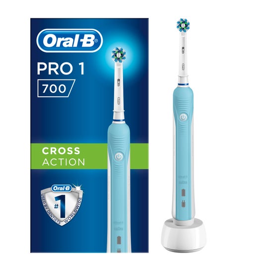 Oral B Pro 700 Cross Action Brush - Rechargeable Electric Teeth