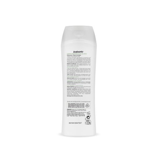 Olio di oliva Babaria idratante Latte corpo 400ml