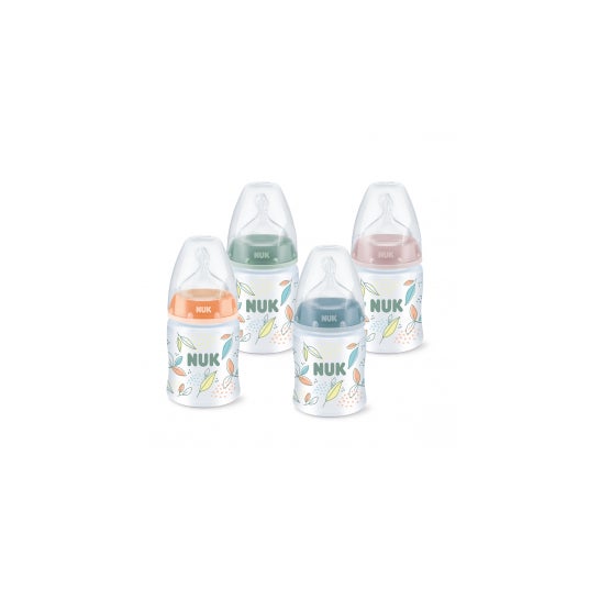 Nuk biberón tetina silicona boca ancha T 1 orficio m 150 ml