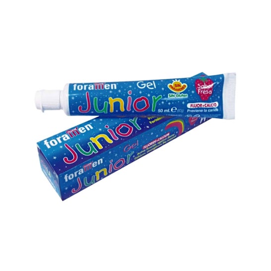 Foramen Junior Pasta do zębów w żelu z fluorem i wapniem 50ml