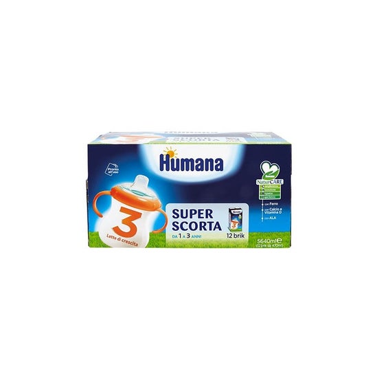 HUMANA 3 J-D Scorta Liq.12pz