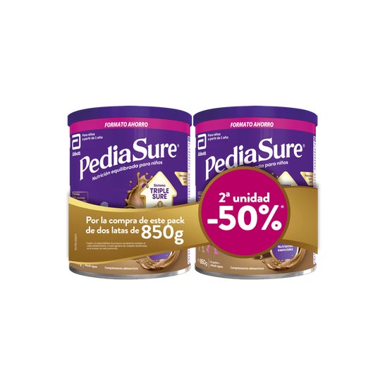 Pediasure Pack Sabor Chocolate 2 x 850 g