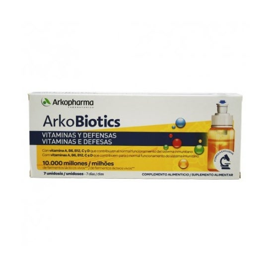 Arkopharma Arkoprobiotics Vitaminas Y Defensas 7 Dosis