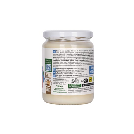 NaturGreen Grasa de Coco Bio 400g