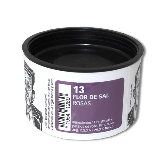 Salinas del Alemán Flor de Sal Petalos de Rosas Eco 100g