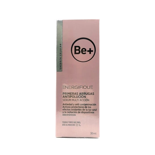 Be+ Energize First anti-vervuilingsrimpels Multi Action Serum 30 Ml