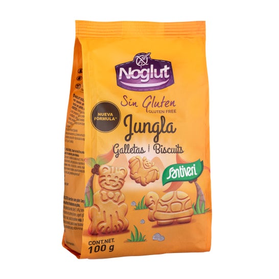Santiveri Noglut Jungle Biscuits 100g