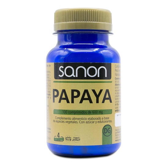 Sanon Papaya 600mg 100caps