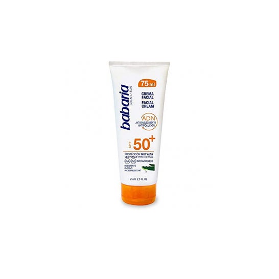 Babaria Aloe Adn Crema Solar Facial Spf50+ 75ml