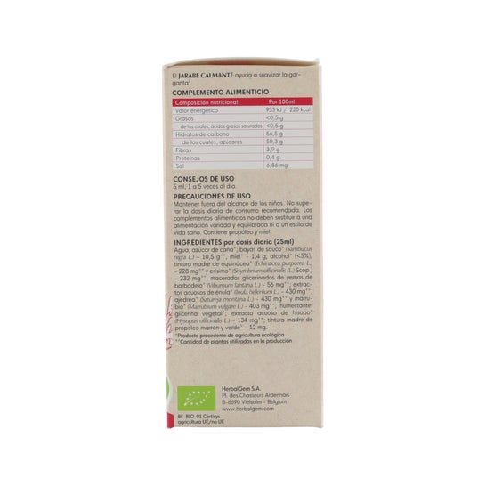 Herbalgem Jarabe Resfriados Bio 150ml