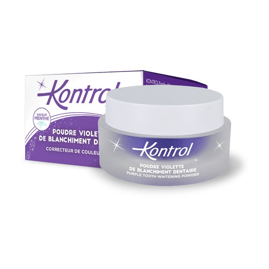 Kontrol Polvo Violeta Blanqueamiento Dental 30g