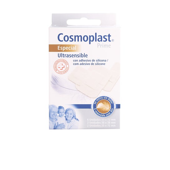 Cosmoplast Ultrasensitive Schmerzfreie Pflaster 10 Stück