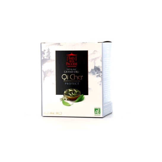 I tè Pagoda Té Blanco proteggono Qi Cha Organic 30uds