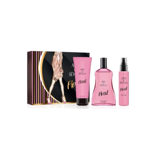 Aire de Sevilla Flow! Set Eau de Toilette + Bruma + Gel de Ducha